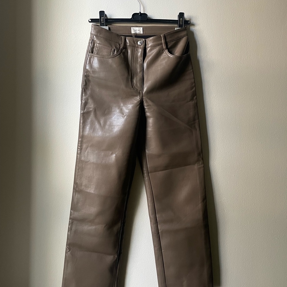 Melina Faux leather pants